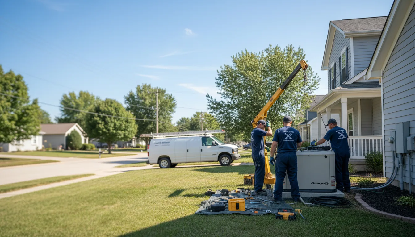 Generator Installation in Bradford, OH near me